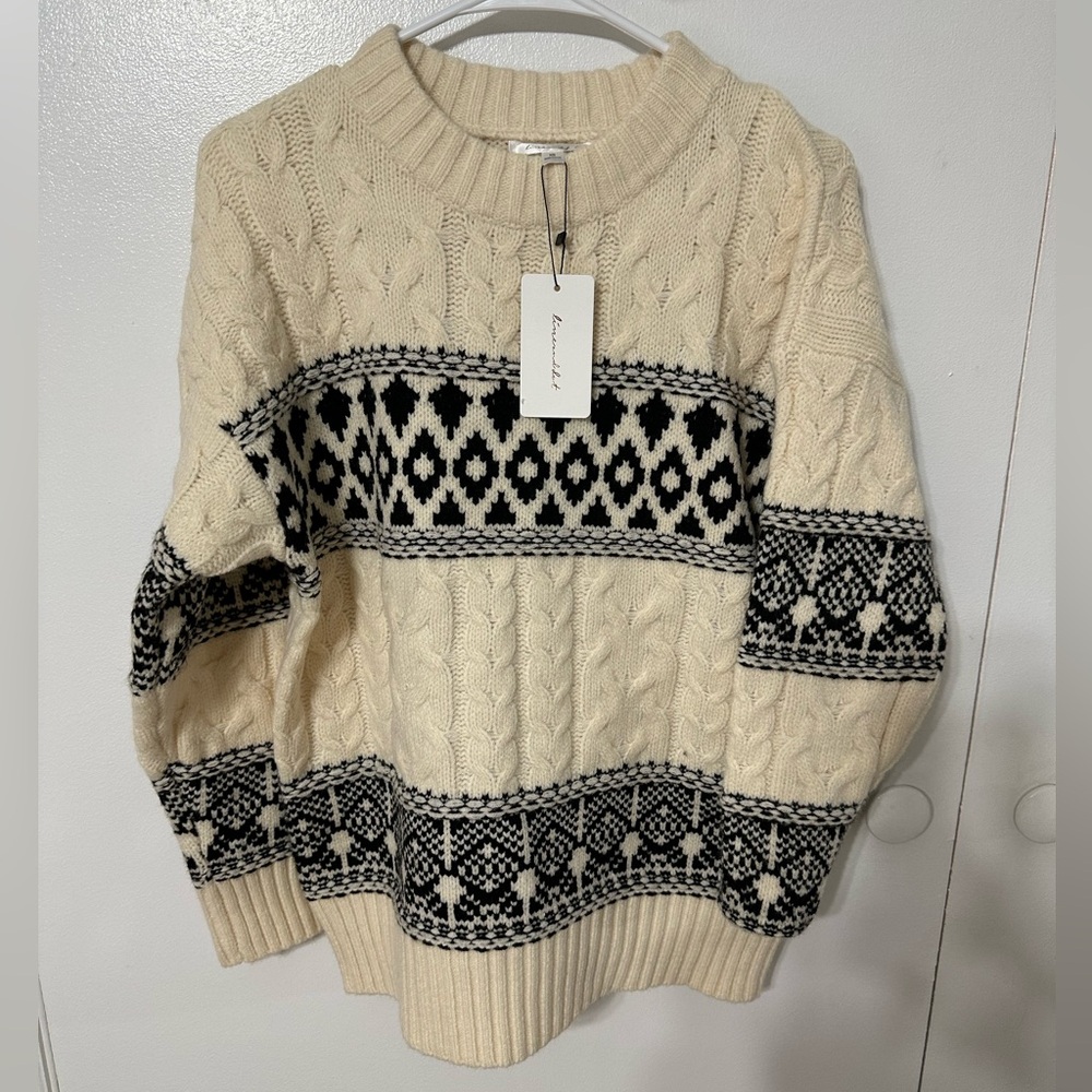 NWT Line & Dot revolve sweater
